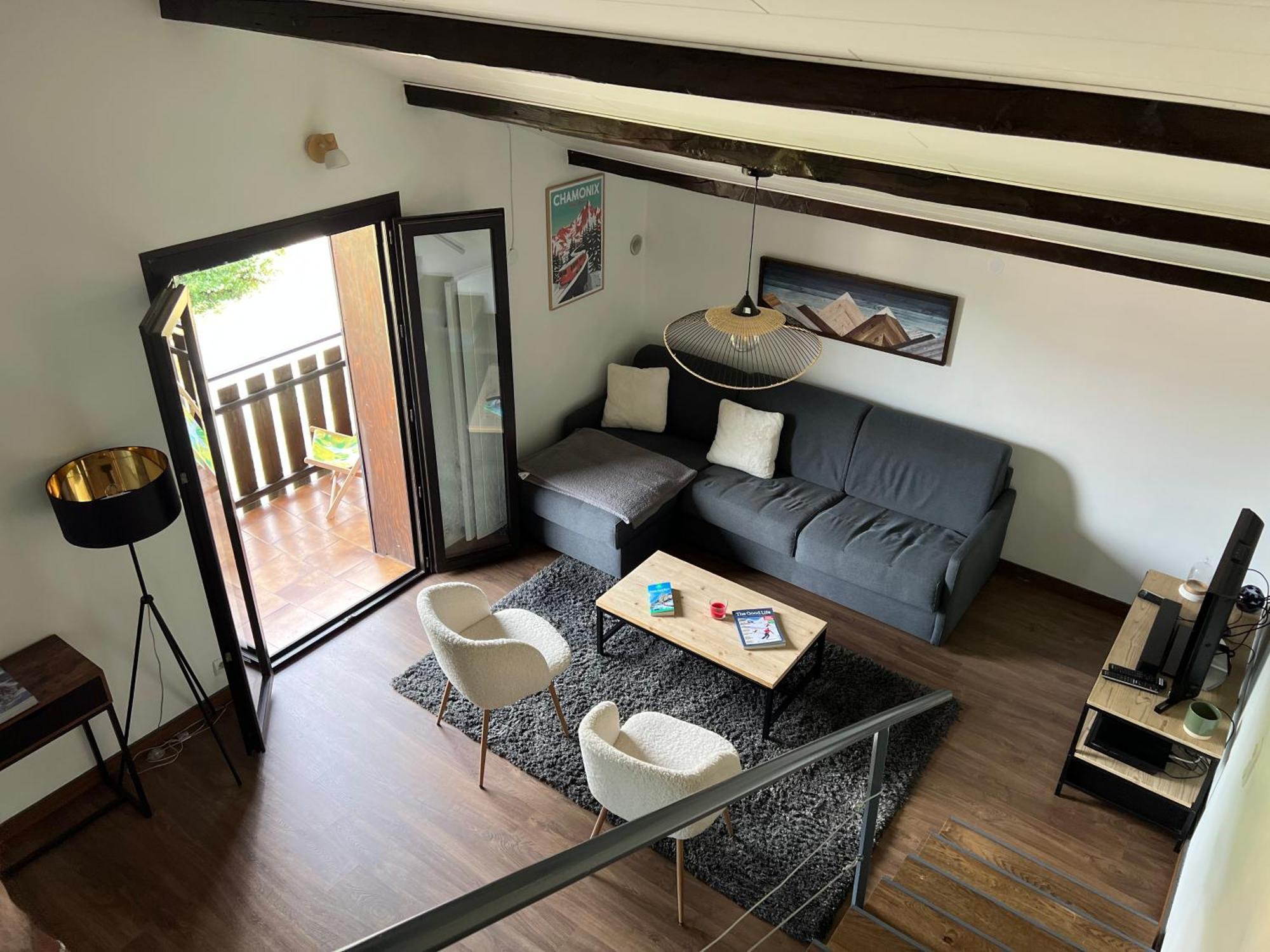 Duplex 3 Chambres Vue Mont-Blanc Domancy Buitenkant foto